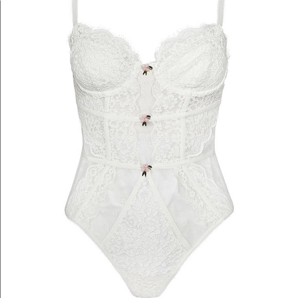 NWOT For Love and Lemons Mia Bodysuit M - Picture 4 of 7